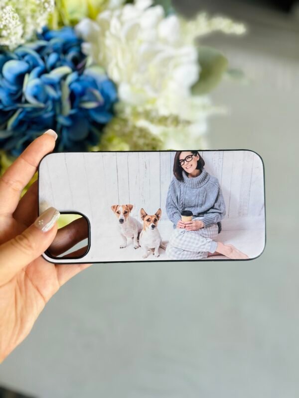 Custom Photo/Text IPhone Case – Shockproof & Eco-Friendly Print, Fits All IPhone Models